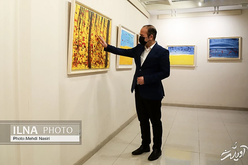 (تصاویر) نمایشگاه نقاشی مریم حیدرزاده